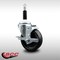 Service Caster 4'' SS Phenolic Swivel 7/8'' Expanding Stem Caster with Brake SCC-SSEX20S414-PHS-TLB-78 - alternate 4